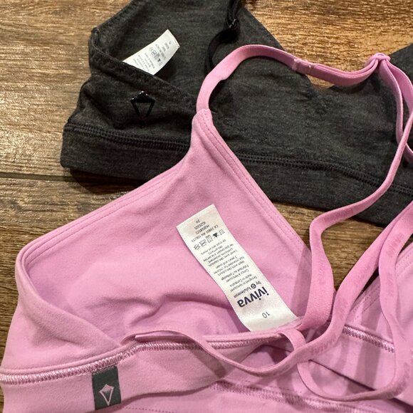 Ivivva By Lululemon Girls Bra Bundle Size 10 - Picture 3 of 4